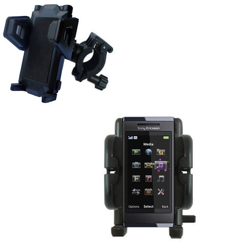 Handlebar Holder compatible with the Sony Ericsson Aino