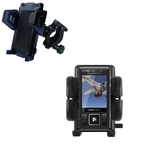 Handlebar Holder compatible with the Sony Ericsson C905