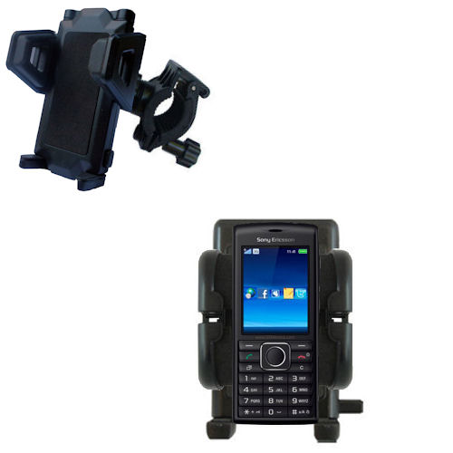 Handlebar Holder compatible with the Sony Ericsson Cedar / Cedar A