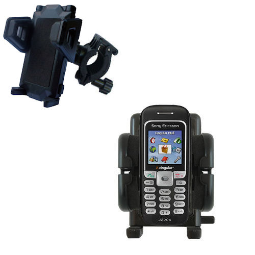 Handlebar Holder compatible with the Sony Ericsson J220i