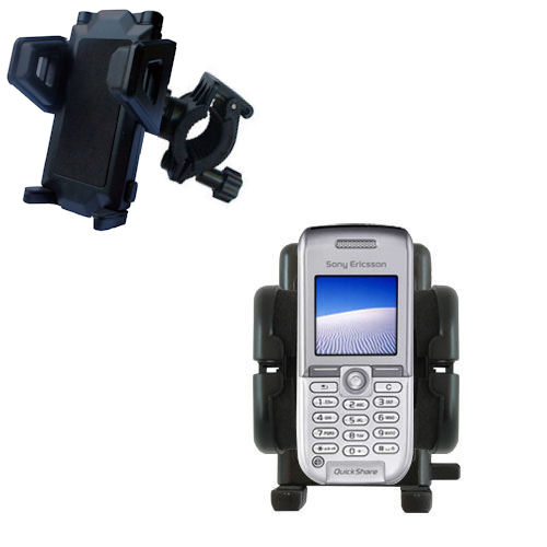 Handlebar Holder compatible with the Sony Ericsson K300a