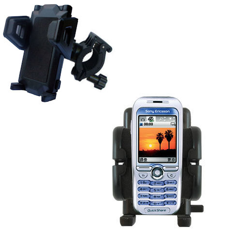 Handlebar Holder compatible with the Sony Ericsson K506c