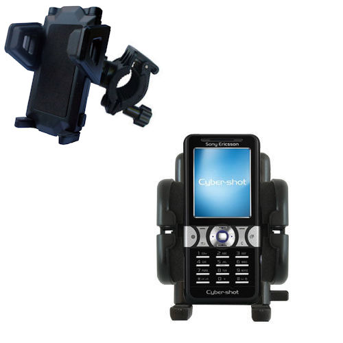 Handlebar Holder compatible with the Sony Ericsson k550c