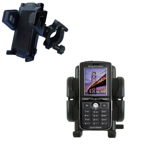 Handlebar Holder compatible with the Sony Ericsson k750c