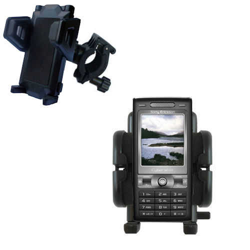 Handlebar Holder compatible with the Sony Ericsson k790c