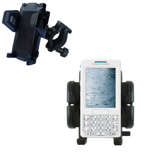 Handlebar Holder compatible with the Sony Ericsson m608c