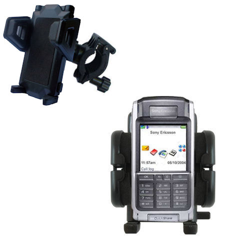 Handlebar Holder compatible with the Sony Ericsson P910a