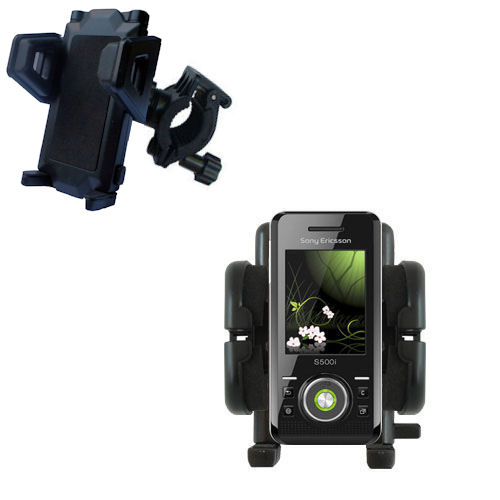 Handlebar Holder compatible with the Sony Ericsson S500c