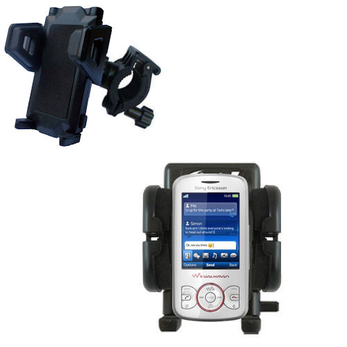 Handlebar Holder compatible with the Sony Ericsson Spiro a
