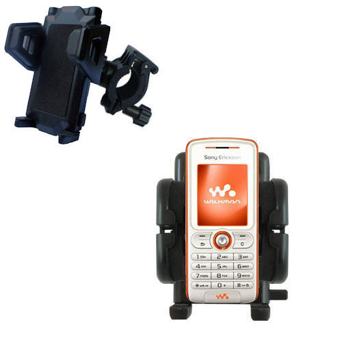 Handlebar Holder compatible with the Sony Ericsson w200a