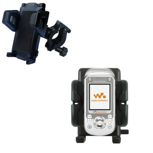 Handlebar Holder compatible with the Sony Ericsson w550c