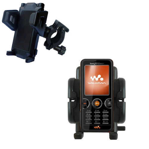 Handlebar Holder compatible with the Sony Ericsson w610c