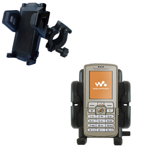 Handlebar Holder compatible with the Sony Ericsson w700c