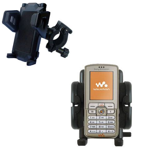 Handlebar Holder compatible with the Sony Ericsson W800 / W800i