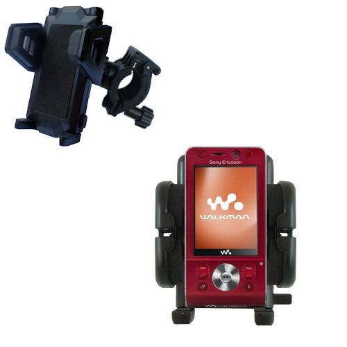 Handlebar Holder compatible with the Sony Ericsson w918c