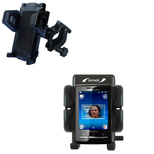 Handlebar Holder compatible with the Sony Ericsson Xperia Mini