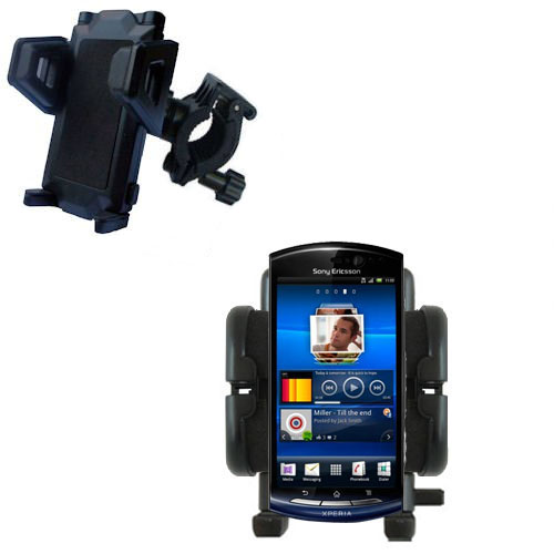 Handlebar Holder compatible with the Sony Ericsson Xperia neo V