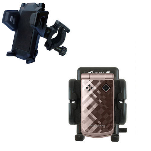 Handlebar Holder compatible with the Sony Ericsson Z555