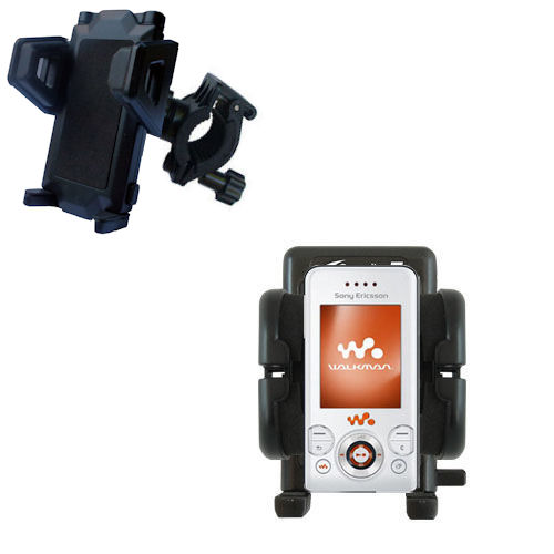 Handlebar Holder compatible with the Sony Ericsson Z750a