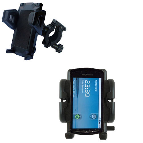 Handlebar Holder compatible with the Sony Ericsson Zeus