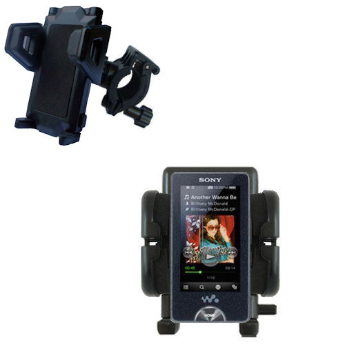Handlebar Holder compatible with the Sony Walkman X Series NWZ-X1061