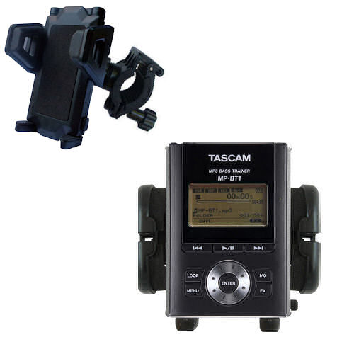 Handlebar Holder compatible with the Tascam MP-BT1