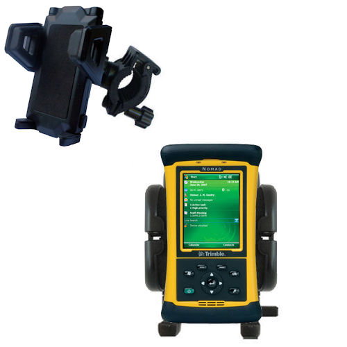 Handlebar Holder compatible with the Trimble Nomad 800 Series