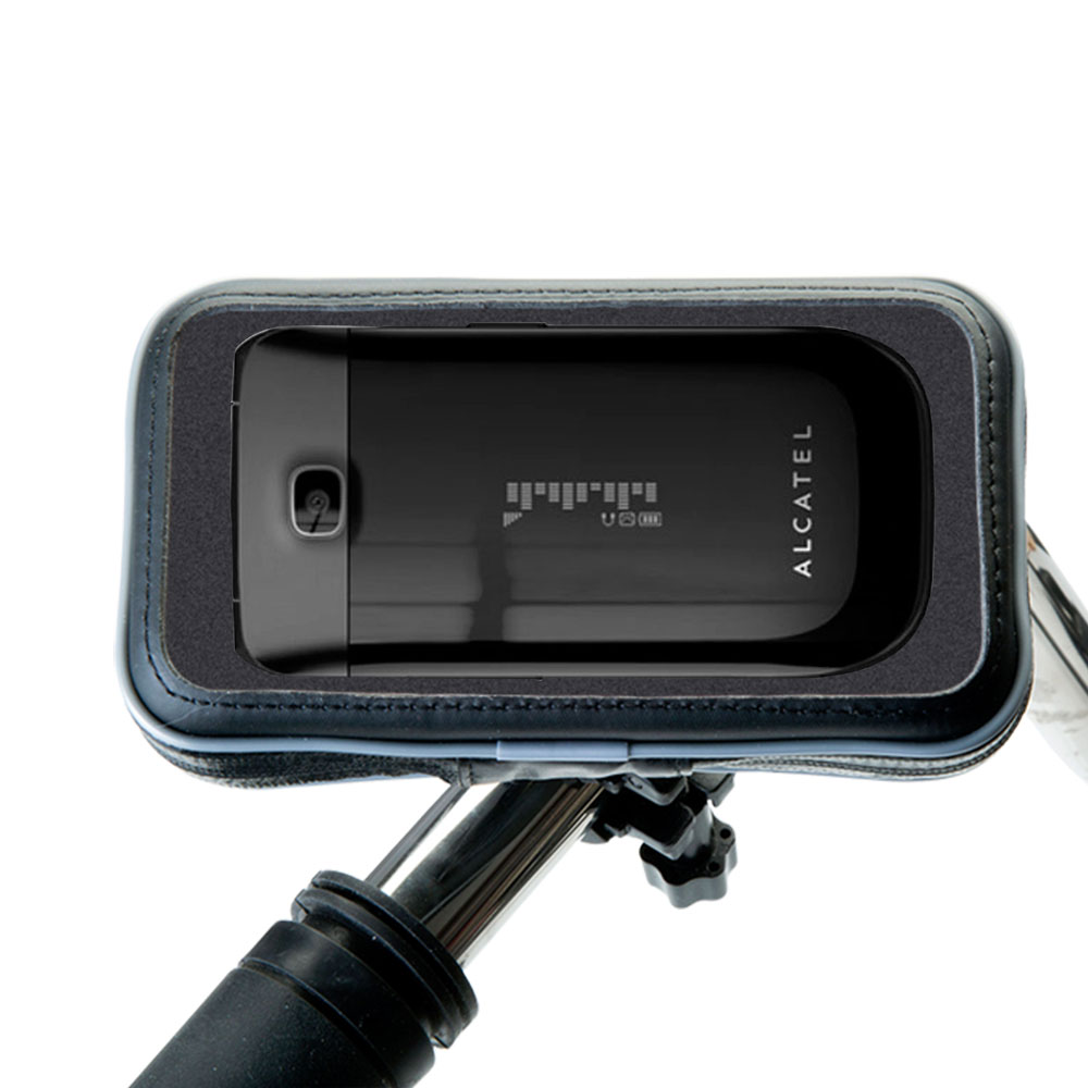 Weatherproof Handlebar Holder compatible with the Alcatel One Touch 768T