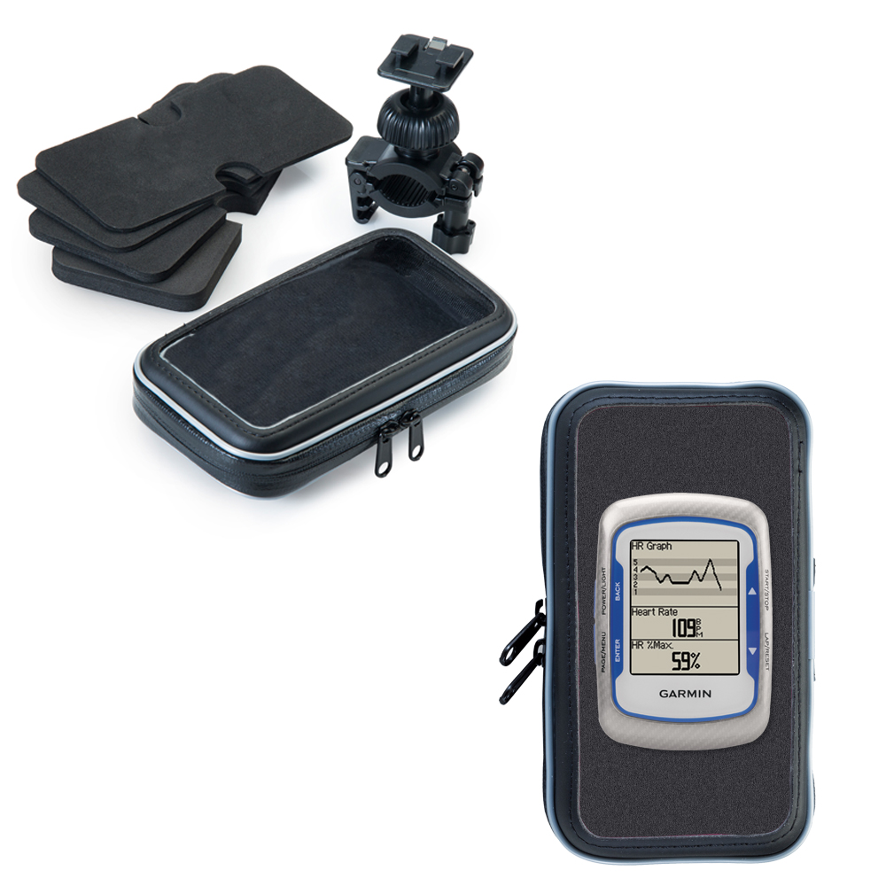Weatherproof Handlebar Holder compatible with the Garmin EDGE 500