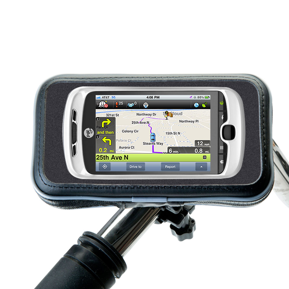 Weatherproof Handlebar Holder compatible with the HTC Espresso