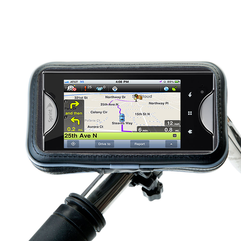 Weatherproof Handlebar Holder compatible with the Kyocera M9300