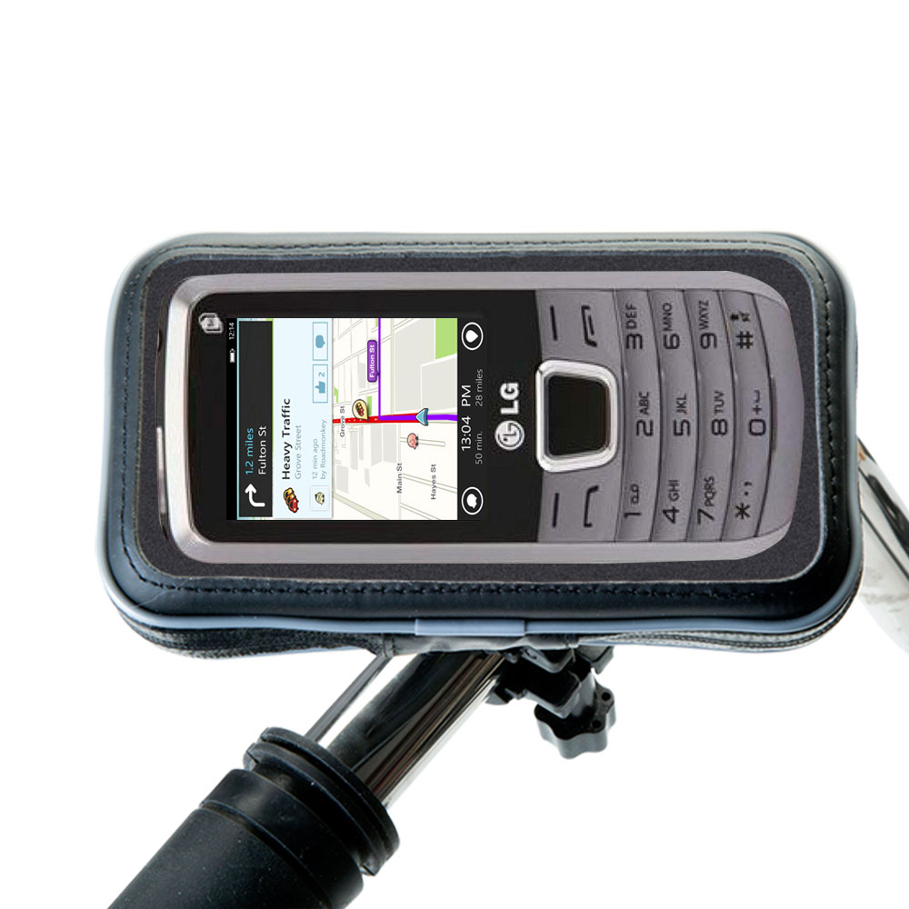 Weatherproof Handlebar Holder compatible with the LG A290