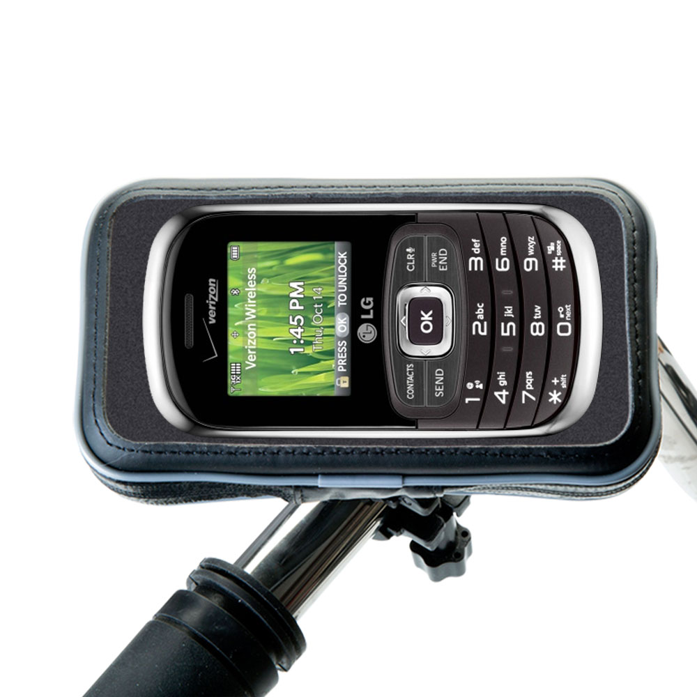 Weatherproof Handlebar Holder compatible with the LG VN530