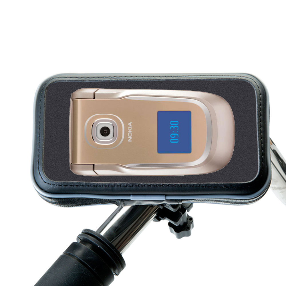 Weatherproof Handlebar Holder compatible with the Nokia 2720 2760