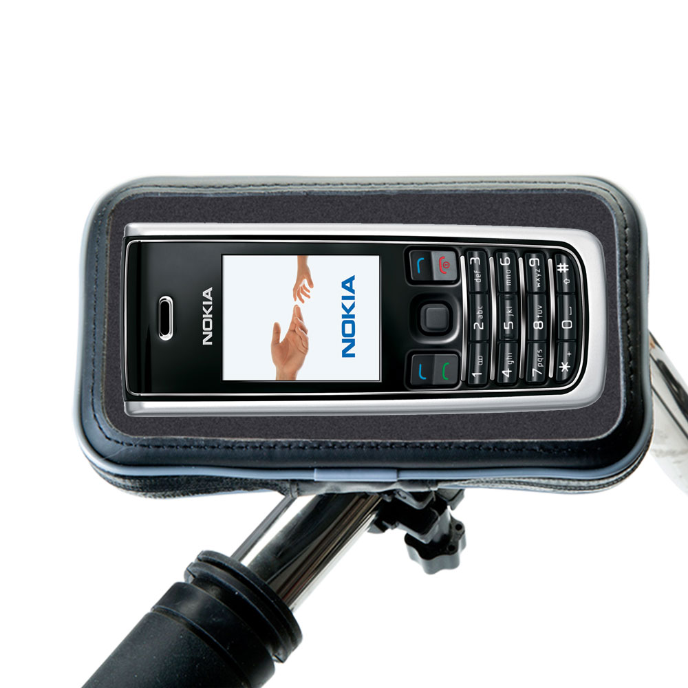 Weatherproof Handlebar Holder compatible with the Nokia 2865i 3155i