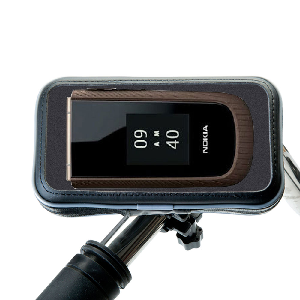 Weatherproof Handlebar Holder compatible with the Nokia 3555 3610 3711