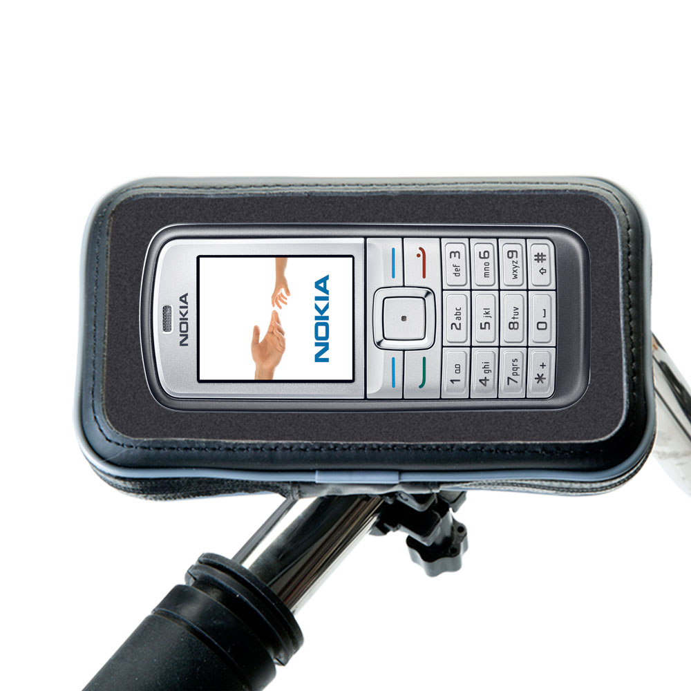 Weatherproof Handlebar Holder compatible with the Nokia 6070 6085 6086