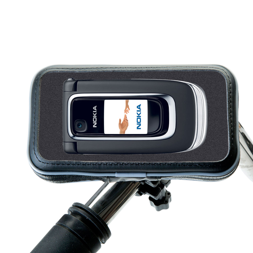 Weatherproof Handlebar Holder compatible with the Nokia 6126 6133 6136