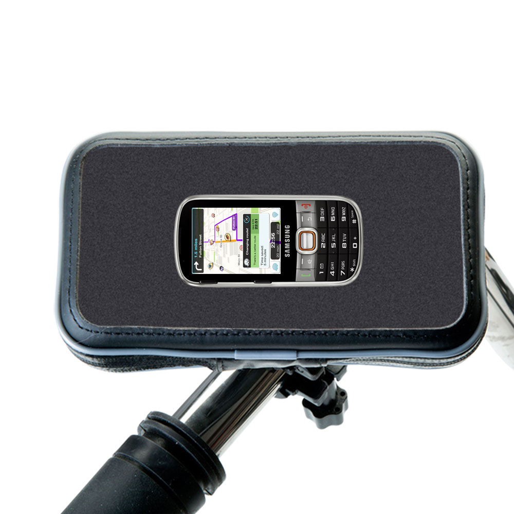 Weatherproof Handlebar Holder compatible with the Samsung Array