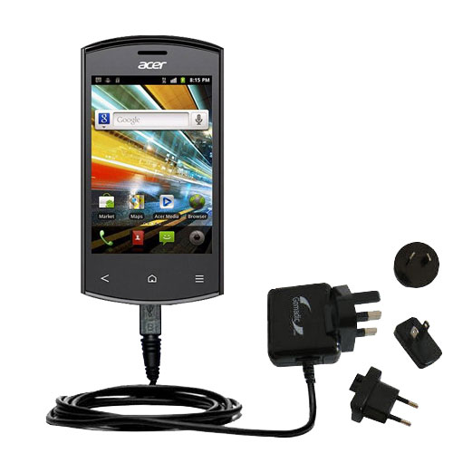 International Wall Charger compatible with the Acer Liquid Express