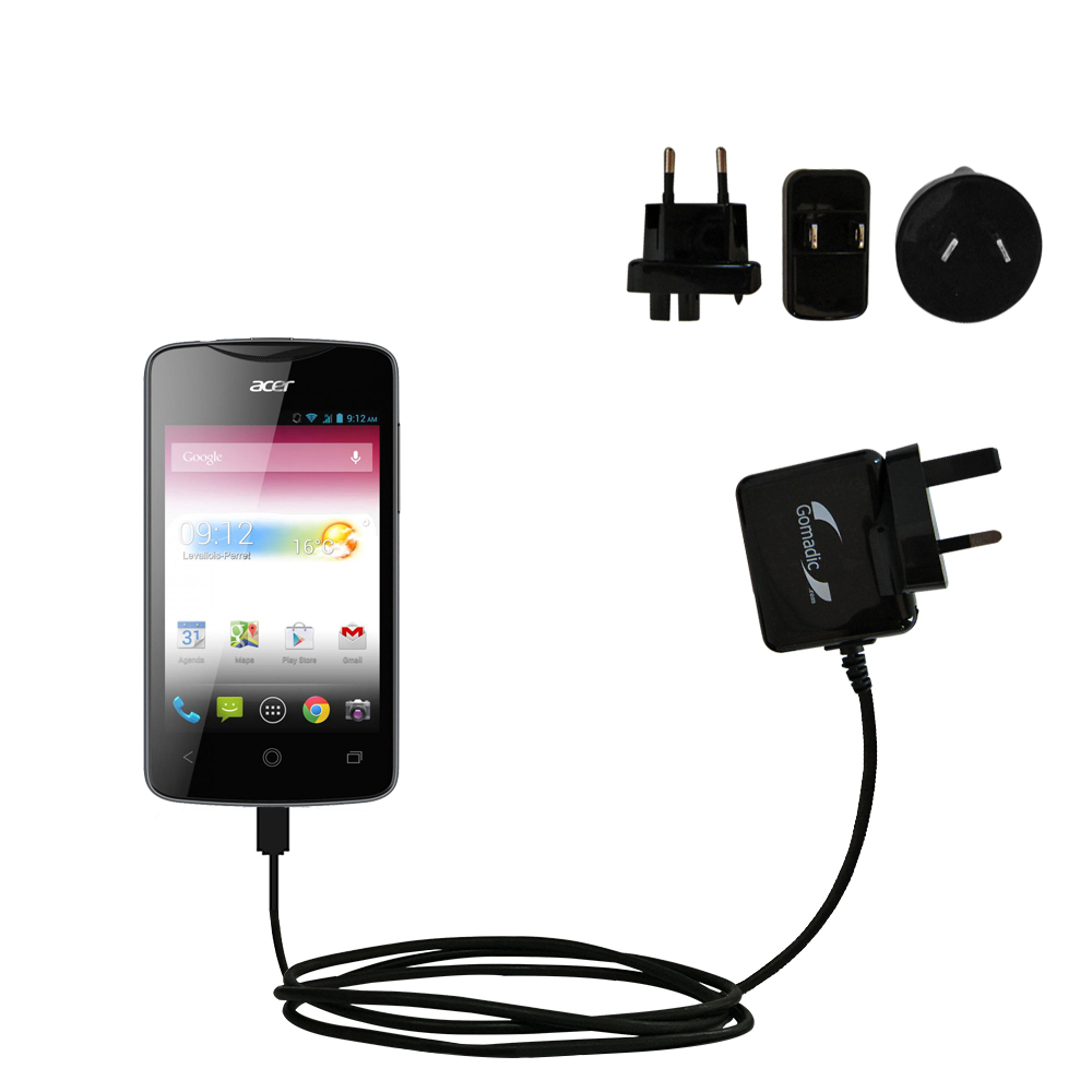 International Wall Charger compatible with the Acer Liquid Z3