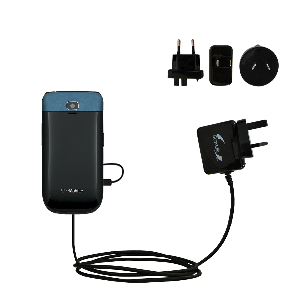 International Wall Charger compatible with the Alcatel One Touch 768T