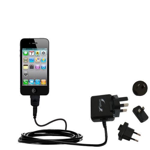 International Wall Charger compatible with the Apple iPhone 4