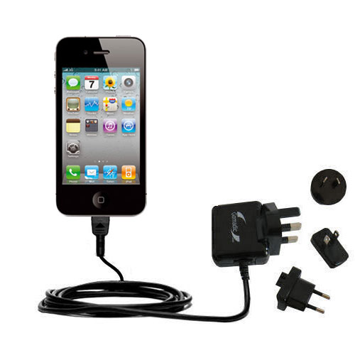 International Wall Charger compatible with the Apple iPhone 4S