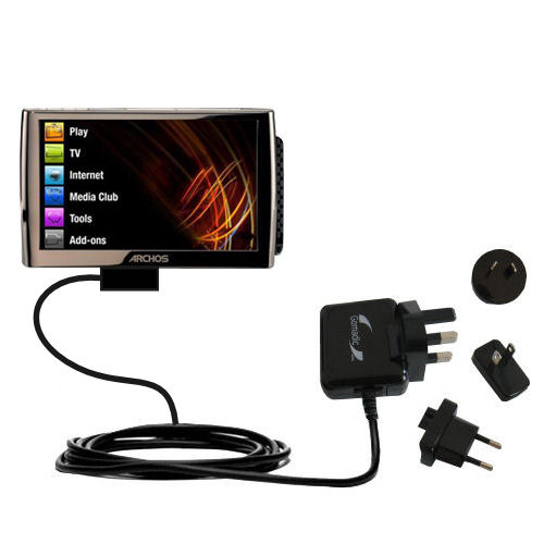 International Wall Charger compatible with the Archos 7