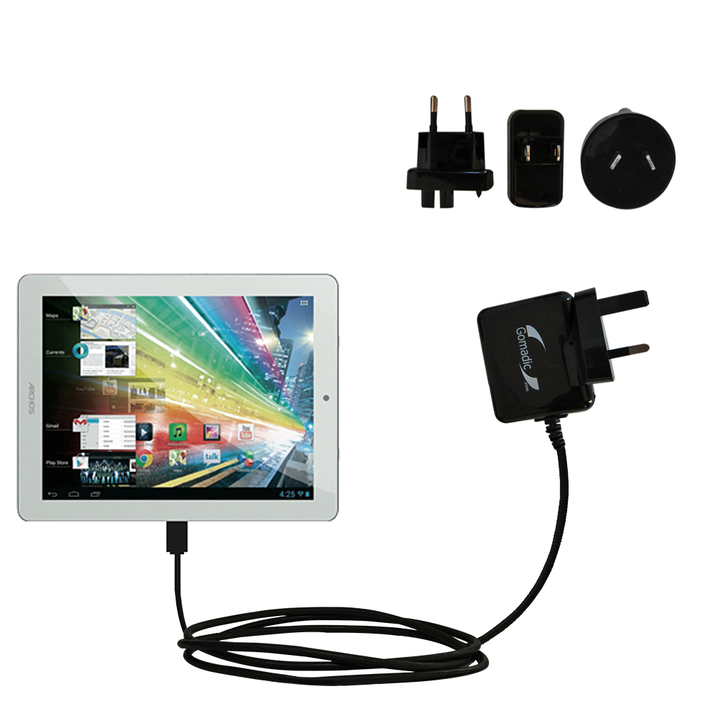 International Wall Charger compatible with the Archos 97b Platinum