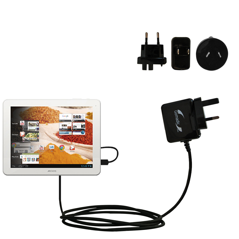 International Wall Charger compatible with the Archos Chefpad