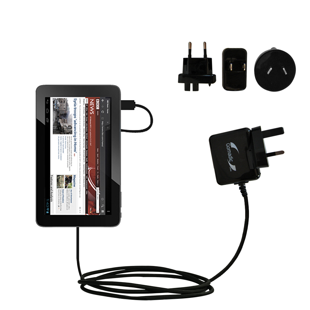 International Wall Charger compatible with the Arnova 10d G3