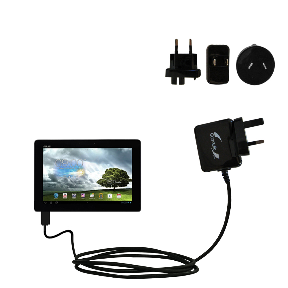 International Wall Charger compatible with the Asus MeMo Pad Smart 10