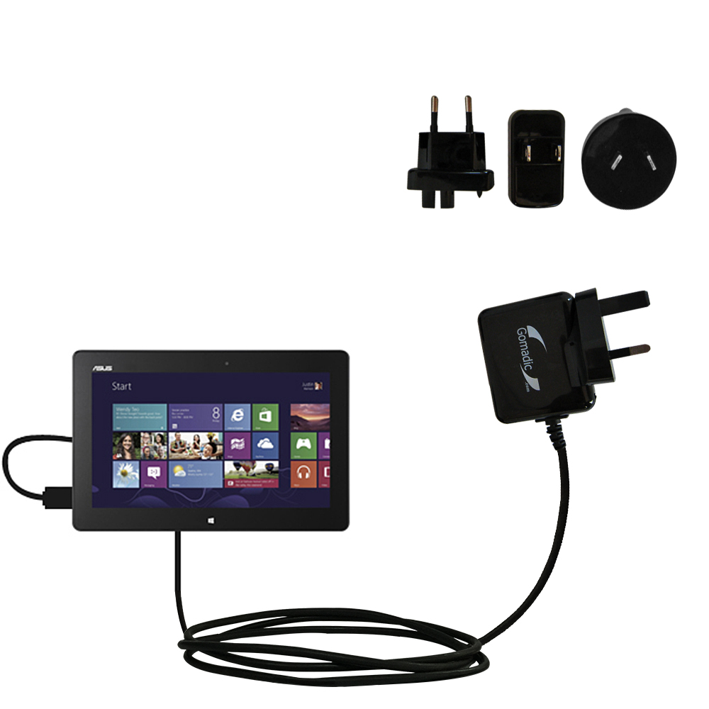 International Wall Charger compatible with the Asus VivoTab ME400C
